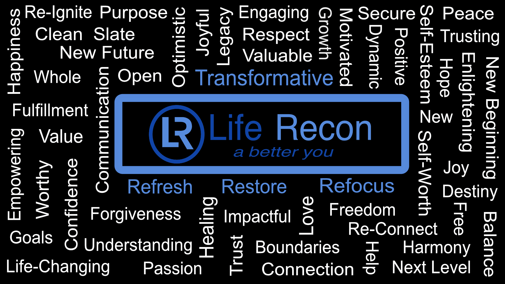 life recon personal development seminar collage